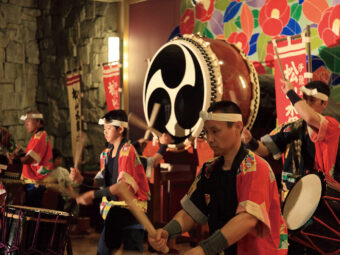 ホテル椿館　水軍太鼓